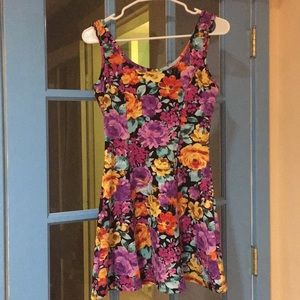 Floral mini dress